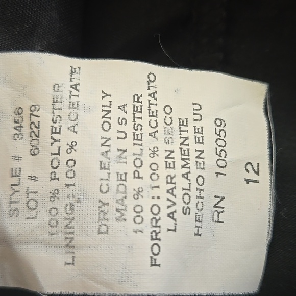 Xscape Maxi Black Scallop Skirt Size 12 - Picture 9 of 9